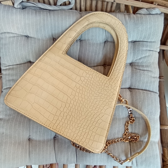 No tags Handbags - Mock Croc Mini Satchel Bag